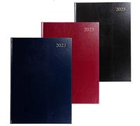 Collins Agenda semainier 2023 au format A4 - Assortis - Agenda semainier annuel, journal et planificateur pour entreprise, bureau et personnel