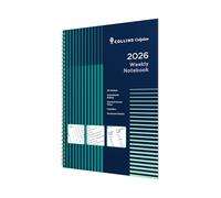 Collins Colplan - Calendrier 2026 12 mois, semainier avec notes, couverture à spirales A4 (62-26)