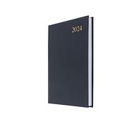 Collins Debden - Collins Essential Agenda journalier 2024 - Agenda 2024 une page par jour - Journal et planificateur 2024 - Pour les entreprises, le bureau, les académiques et les personnes (format