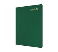 Collins Debden Essential Agenda annuel 2026-2027 13 mois A4 Vert