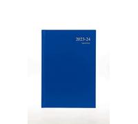 Collins Debden Essentials ESSA43M.60-2324 Agenda scolaire semainier 2023-2024 format A4 (rendez-vous) pour l'école, le collège ou l'université Bleu Format A4