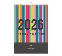Collins - Edge Rainbow - Calendrier mural mensuel 2026 (EDFC135-26)