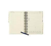 Collins Elite 1140R-26 Agenda compact 2026 12 mois, un jour par page, avec recharge pour agenda de rendez-vous