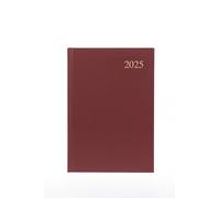 Collins Essential ESSA53.78-25 Agenda professionnel 2025 semainier avec couverture rigide en cuir Marron Format A5