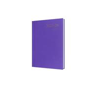 Collins Essentials ESSA51M.55-2526 Agenda de rendez-vous journalier 12 mois avec couverture rigide Violet Format A5