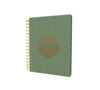 Collins Scandi Agenda académique 2022-23 1 jour par page Vert Geo (PW51M.GEGN-2223) A5 (210 x 148)
