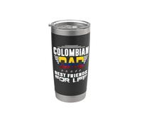 Colombian Dad Best Friends For Life Funny For Fathers Daddy Gobelet isotherme en acier inoxydable double paroi