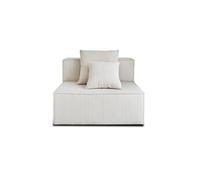 Colombine - module d'assise - en velours côtelé - Beige