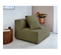 Lisa design Colombine canapé droit 2 places - Vert