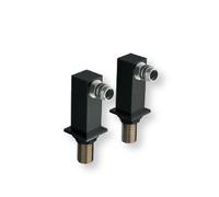 COLONETTES CARREE POUR QM107 ENTRAXE BAIGNOIRE 150 mm NOIR - CRISTINA ONDYNA PD49813