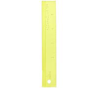 Colonial Needle CM Designs Règle 15,2 cm, Jaune, 15,2 cm