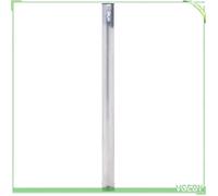 Colonne à eau de jardin - FAFEICY - 364503 - Inox 100 cm - Anti-corrosion - Crochet porte-tuyau - Base stable