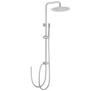 Colonne de douche - AURALUM MAX - chromée - sans mitigeur - hauteur réglable 72-110 cm