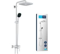 Grohe Vitalio Comfort - Set de douche avec mitigeur, 25x25 cm, 2 jets, chrome 26985001