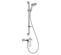 Colonne de douche avec mitigeur SECURITHERM EP monocommande - DELABIE - 2739EPKIT