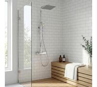 Colonne de douche carrée en inox MORK