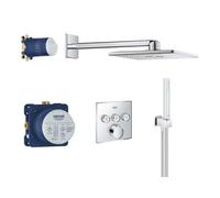 GROHE Ensemble de douche encastré SmartControl 34712000 StarLight Chrome