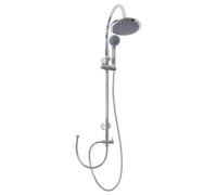Colonne de douche moderne avec douche de tête Ø 20 cm et douchette à main 5 fonctions Grue