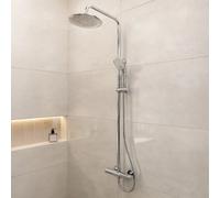 Colonne de douche Mécanique finition Chrome 133x26x52 cm - MOLLY CHROME