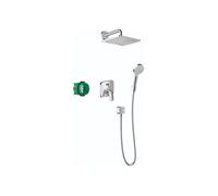 Colonne de douche mécanique encastrée Logis chromé