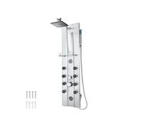 Colonne de douche Panneau de douche en Aluminium argent