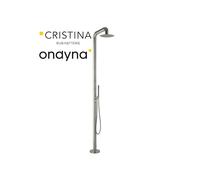 Colonne de douche piscine inox - CRISTINA ONDYNA CLAI105128