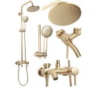 Kit de Douche Rea Luis Brush Gold