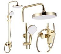 Colonne De Douche Rea My1805-77G Bloom Kit De Douche Or 45 X 25 X 144 Cm