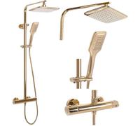 Colonne De Douche Rea Tom Kit De Douche Or 7 X 27,5 X 120 Cm