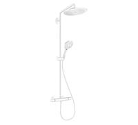 Colonne de douche thermostatique HANSGROHE Croma Select S 280 EcoSmart blanc mat