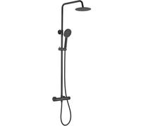 Colonne de douche VOLUMO Laveo noire avec robinet