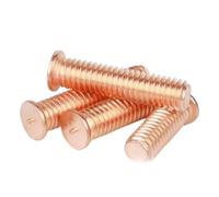 Colonne de goujon clou soudée par vis soudage points M5 20 pièces | Vis de placage de cuivre longueur 6 mm-40 mm(M5x12mm (20pcs))