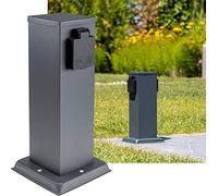 Colonne de prises TRIXX 2 voies, anthracite, IP44