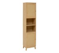 5five Colonne de salle de bain CANE effet cannage 2 portes