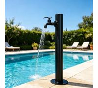 Colonne d'eau autoportante, Bouche d'incendie de robinet antigel extérieur, Robinet d'eau vertical en acier inoxydable pour jardin ferme Irrigation lavage d'arrière-cour