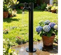 Colonne d'eau de jardin en acier inoxydable 304, Robinet d'eau autoportant extérieur Bouche d'incendie antigel Fontaine d'eau pour l'irrigation et le lavage