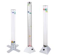 Colonne d'eau LED à couleur changeante colonne lumineuse avec colonne de bulles d'eau poisson, poisson décoratif, salon Klein