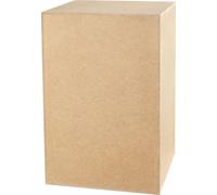Colonne décorative MDF non laqué - colonne de fleurs pour le salon - support de fleurs - podium déco pour figurines - support de plantes - déco salon 60x40x40