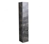 COLONNE ÉLÉMENT HAUT SALLE DE BAINS DEUX PORTES CM 30 GRIS CIMENT SERIE VALENTINA