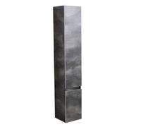Colonne élément haut salle de bains deux portes cm 30 gris ciment Valentina