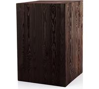 Colonne en bois 60x40x40 cm, colonne pour fleurs, colonne décorative, support pour photophore au sol, tronc d'arbre décoratif, colonne aspect bloc de bois, stable & durable, aspect bois naturel