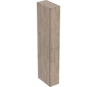 Colonne haute Geberit 2 tiroirs 24x180x48cm noyer carya - GEBERIT 503.011.JR.1