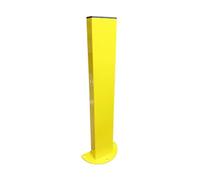 Colonne jaune 50 cm pour cellules photoélectriques haute visibilité INDEM COL50M universelle