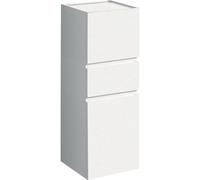 Colonne mi-haute H105 Geberit Renova Plan 2 portes 1 tiroir Blanc brillant - GEBERIT 501.922.01.1