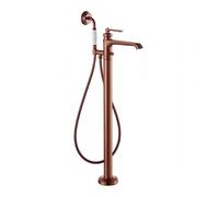 Colonne mitigeur baignoire par le sol - design rétro - auburn - Lady's PAINI