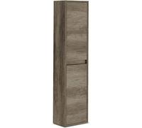 Colonne Suspendue avec 2 portes coloris nordik - Longueur 30 x Hauteur 140 x Profondeur 25,5 cm