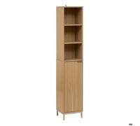 Colonne ""Tasso"" 1 porte effet bois naturel - 5 five simply smart