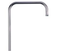 Colonne tube spéciale collectivités crosse H 1100 mm D 20 mm laiton VALENTIN 00 985000 000 00