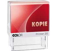 Colop 100671 Tampon texte rouge 38 x 14 mm (l x H)