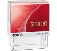 Colop Tampon texte 100672 Rouge 38 x 14 mm